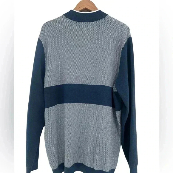 ADIDAS Men's Sport Quarter Zip Sweater Lightweight Hockey Size XL - Picture 3 of 8